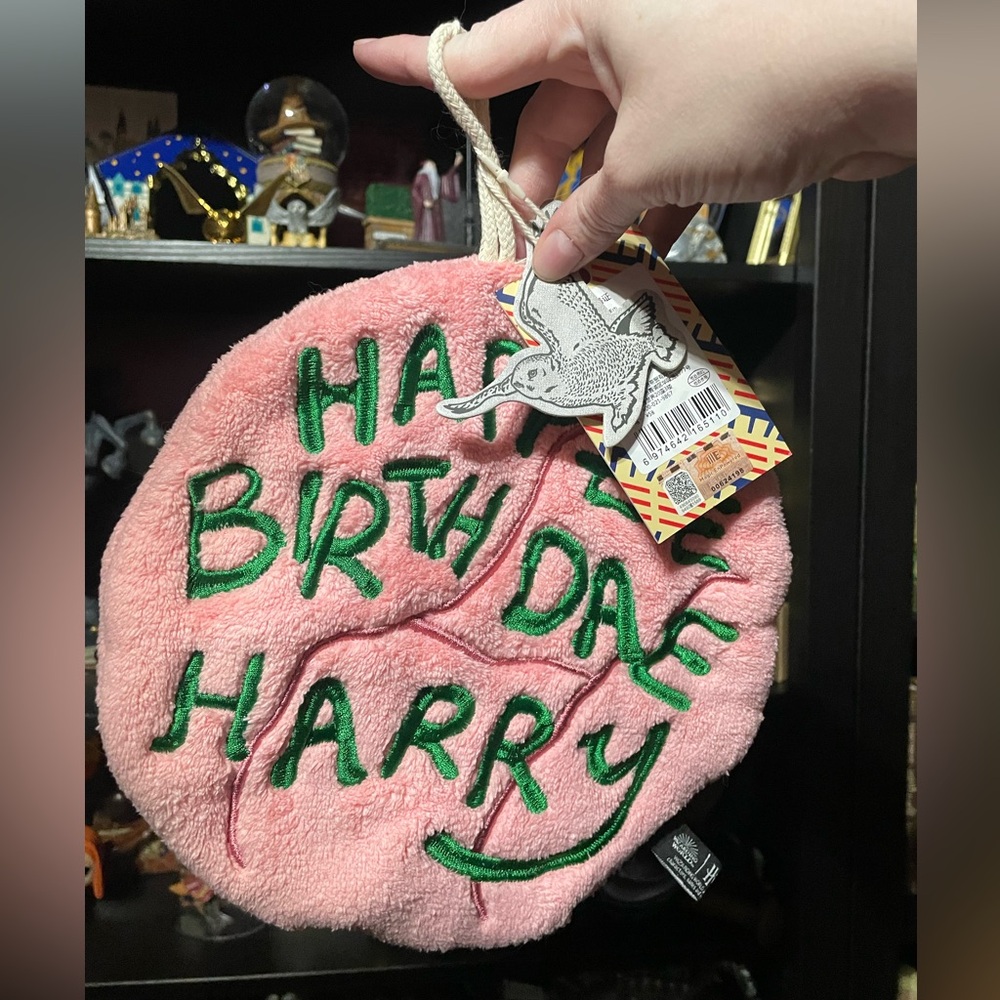 Harry Potter Happee Birthdae cake Hand Towel